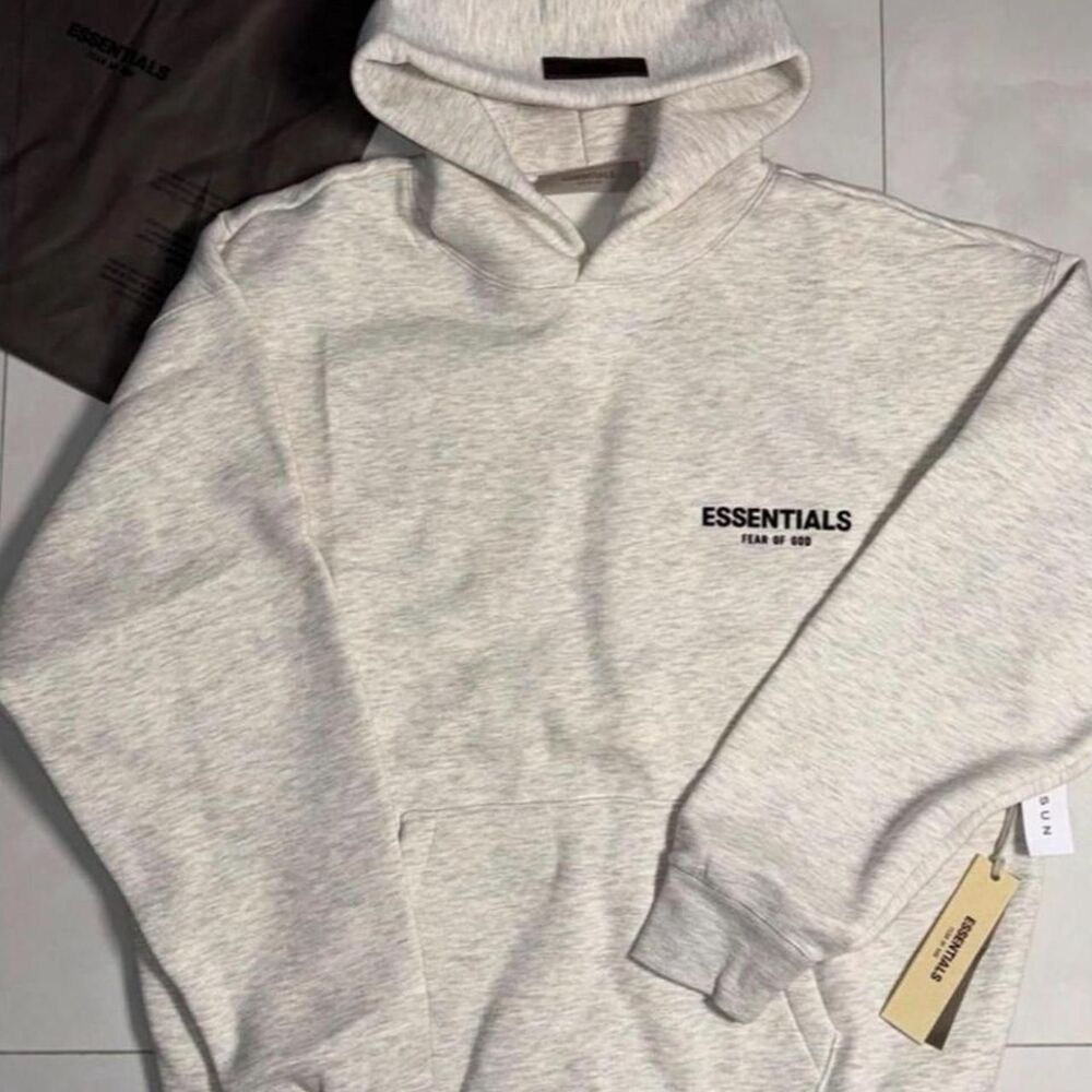 Fear-of-god Men's Grey Hoodie